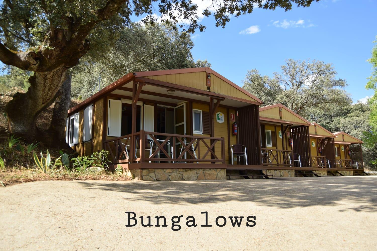 Bungalows, Camping Vega De Francia Sotoserrano Ngoại thất bức ảnh