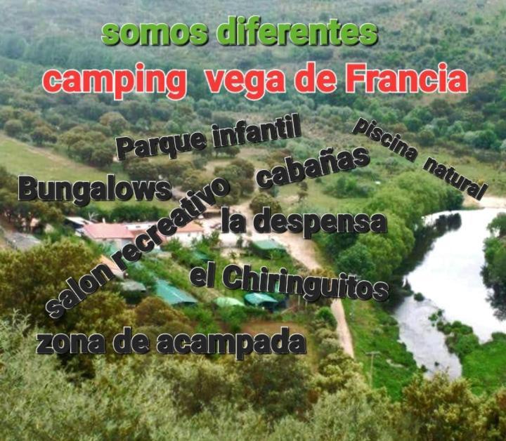 Bungalows, Camping Vega De Francia Sotoserrano Ngoại thất bức ảnh